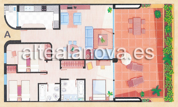 Appartement type A - Altea la Nova